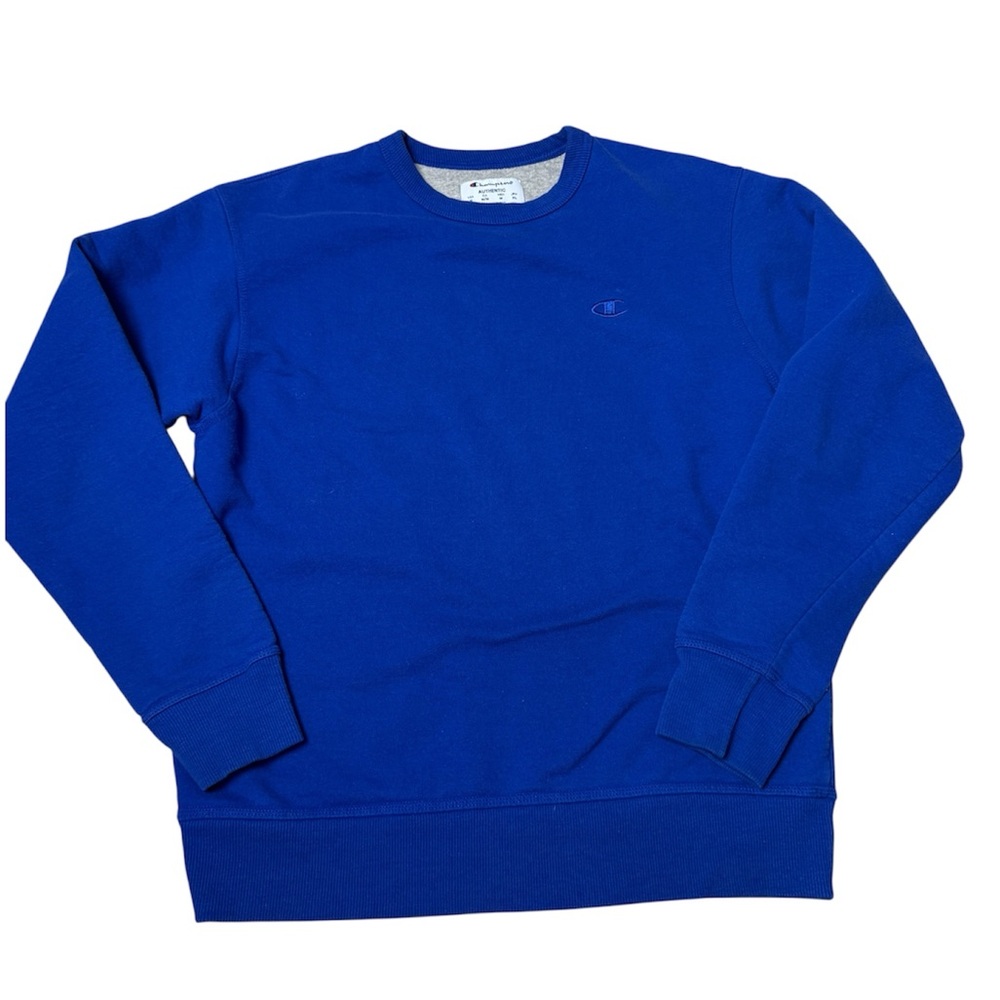 Champion crewneck sweatshirt blue medium